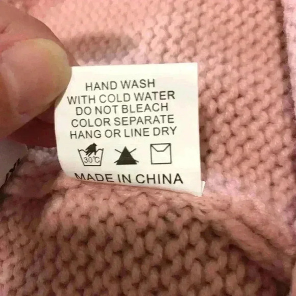 Princess Polly Temptations Bubble Gum Pink Wool Blend Knit Shorts Sz L/XL - Picture 7 of 9